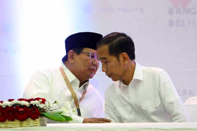 DEKAT: Prabowo dan Jokowi. (foto: ist)