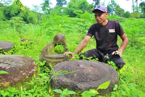 Situs batu berbentuk gamelan yang penuh misteri_foto Solopos
