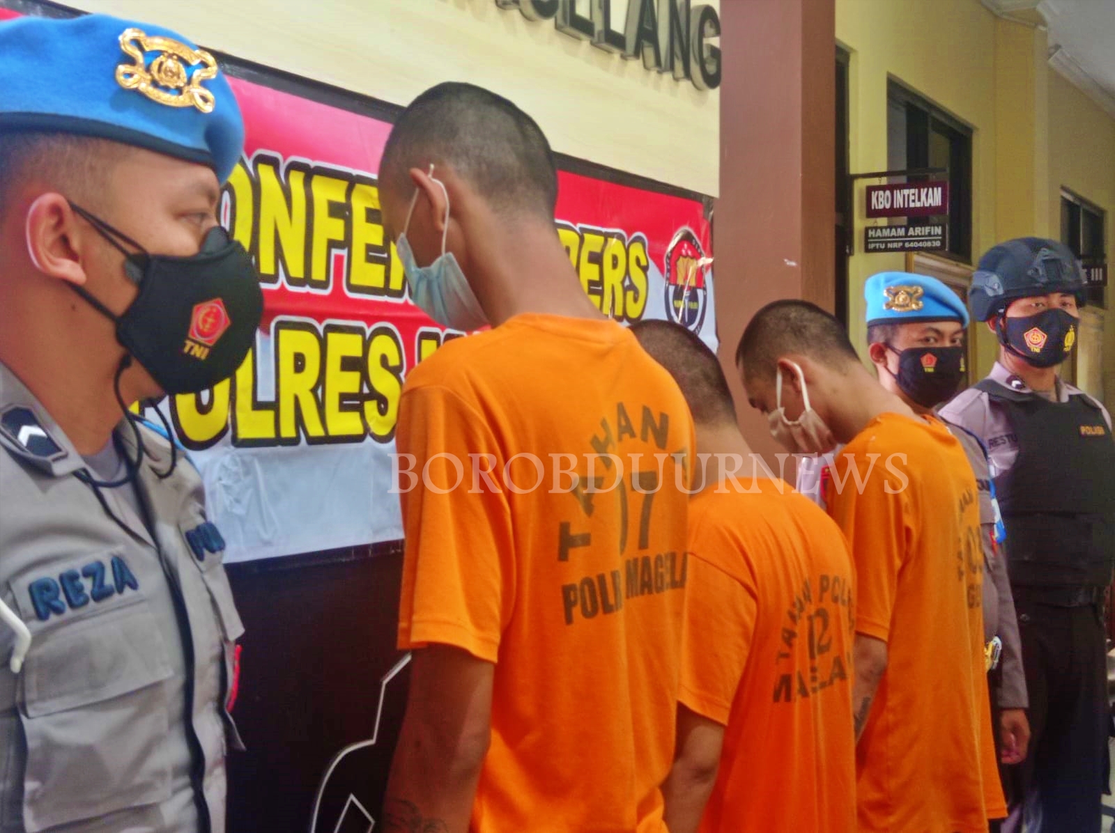 Tiga pemuda pelaku penganiayaan kepada seorang korban di Magelang