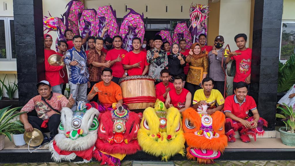 Lewat Kesenian, Kemensos Bangun Keserasian Sosial di Purwosari Tegalrejo Magelang