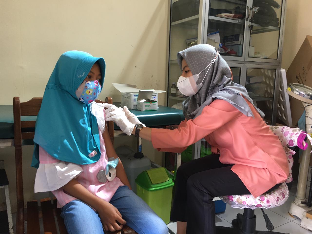 Polres Magelang Gelar Vaksinasi Anak Usia 6-11 Tahun