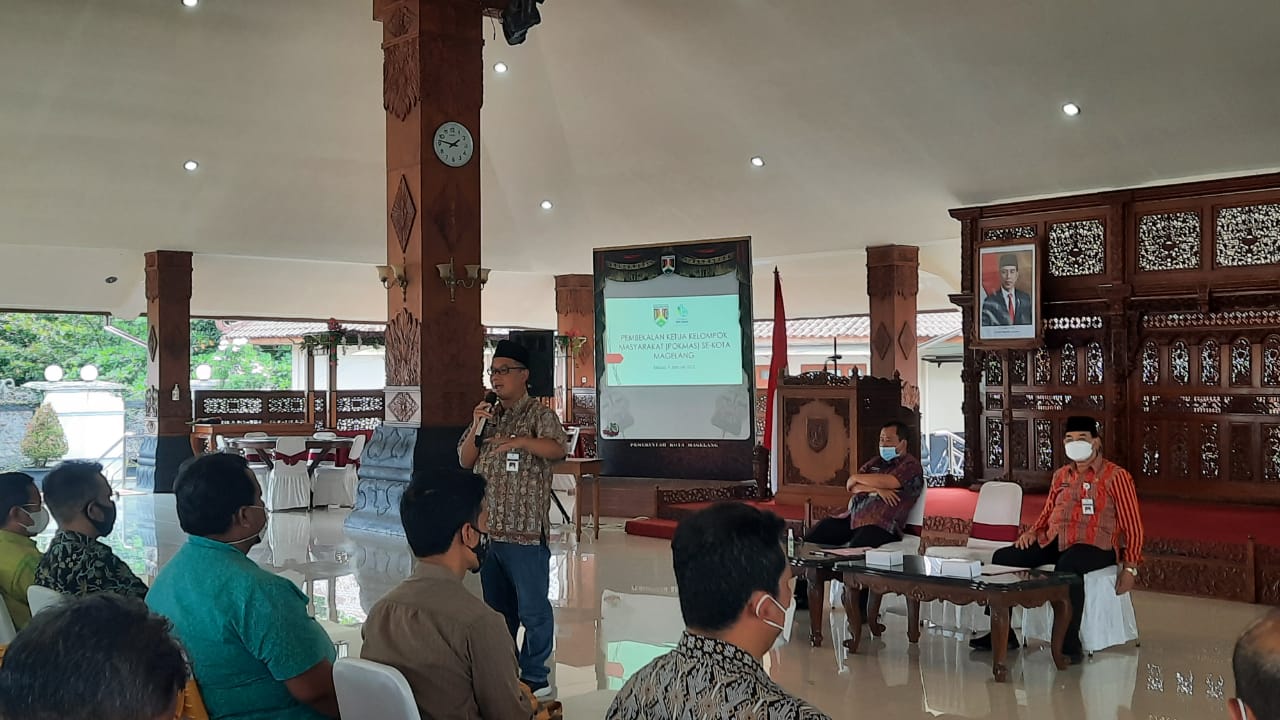 Ketua Pokmas se-Kota Magelang Ikuti Pembekalan Program Rodanya Mas Bagya