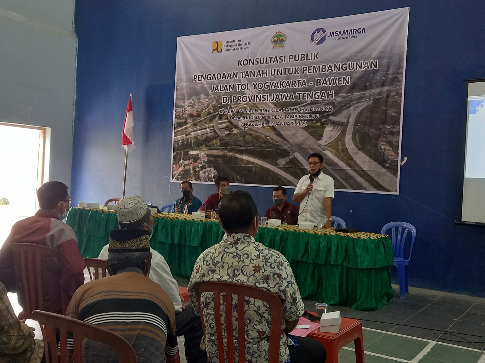 Sejumlah Warga Tampir Kulon dan Podosoko Candimulyo Magelang Bakal Terima Ganti Untung Tol Jogja-Bawen