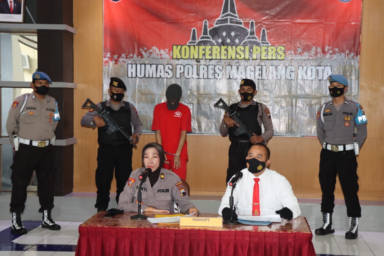 Hendak Diciduk, Kurir Sabu di Magelang Teriaki Polisi Maling