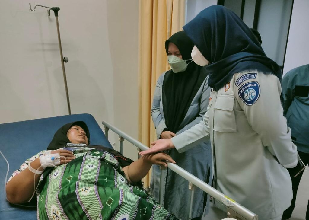 Jasa Raharja Serahkan Santunan Ahli Waris Kecelakaan Muara Rapak Balikpapan