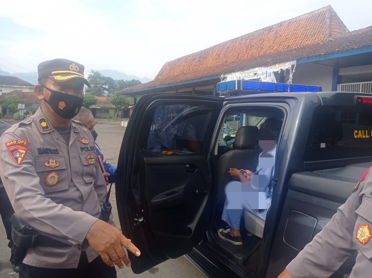 Seorang Pelajar Diamankan Polisi Saat Nongkrong Di Terminal Borobudur, Sekolah Bawa Sajam
