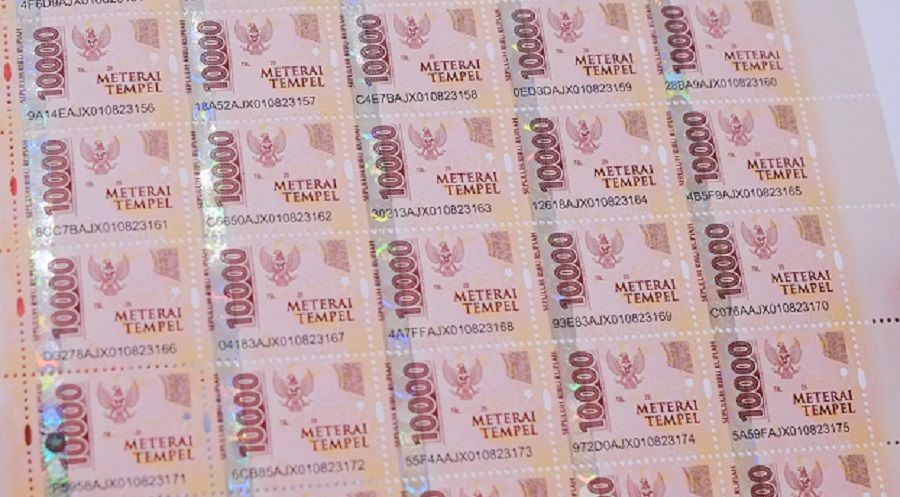 Pemerintah Bebaskan 4 Jenis Dokumen dari Bea Materai, Apa Saja?