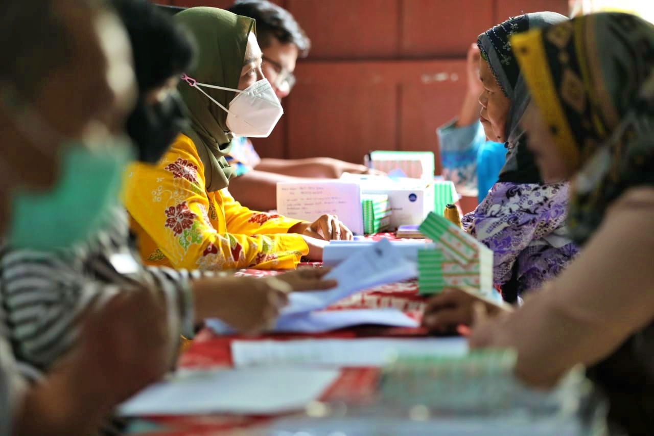 warga Magelang saat konsultasi lahan mereka yang terkena proyek jalan tol Bawen Yogyakarta