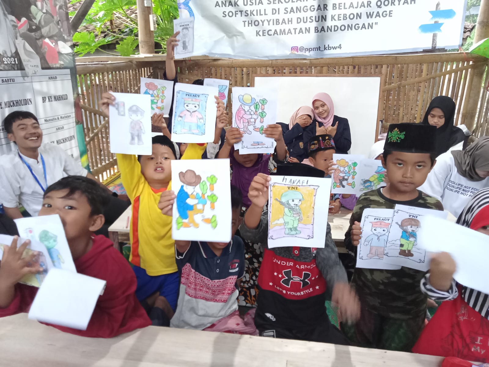 Mahasiswa Unimma Latih Soft Skill di Sanggar Qoryah Thoyyibah