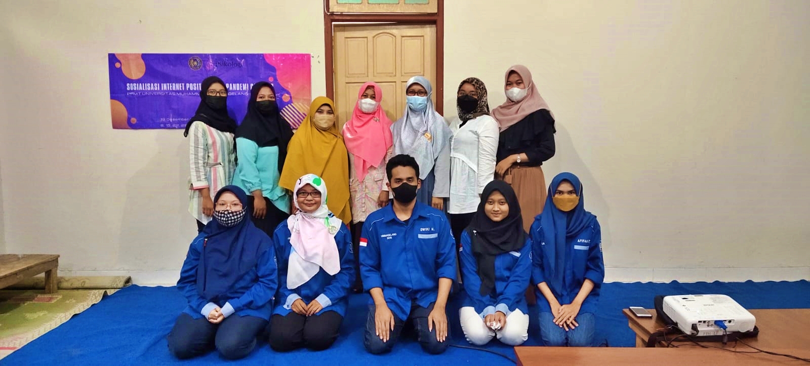 Kelompok PPMT UNIMMA saat di Desa Paremono Mungkid