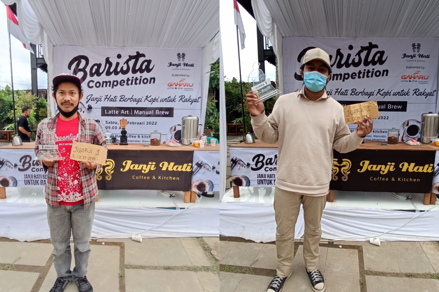 Kompetisi Barista di Kafe Janji Hati
