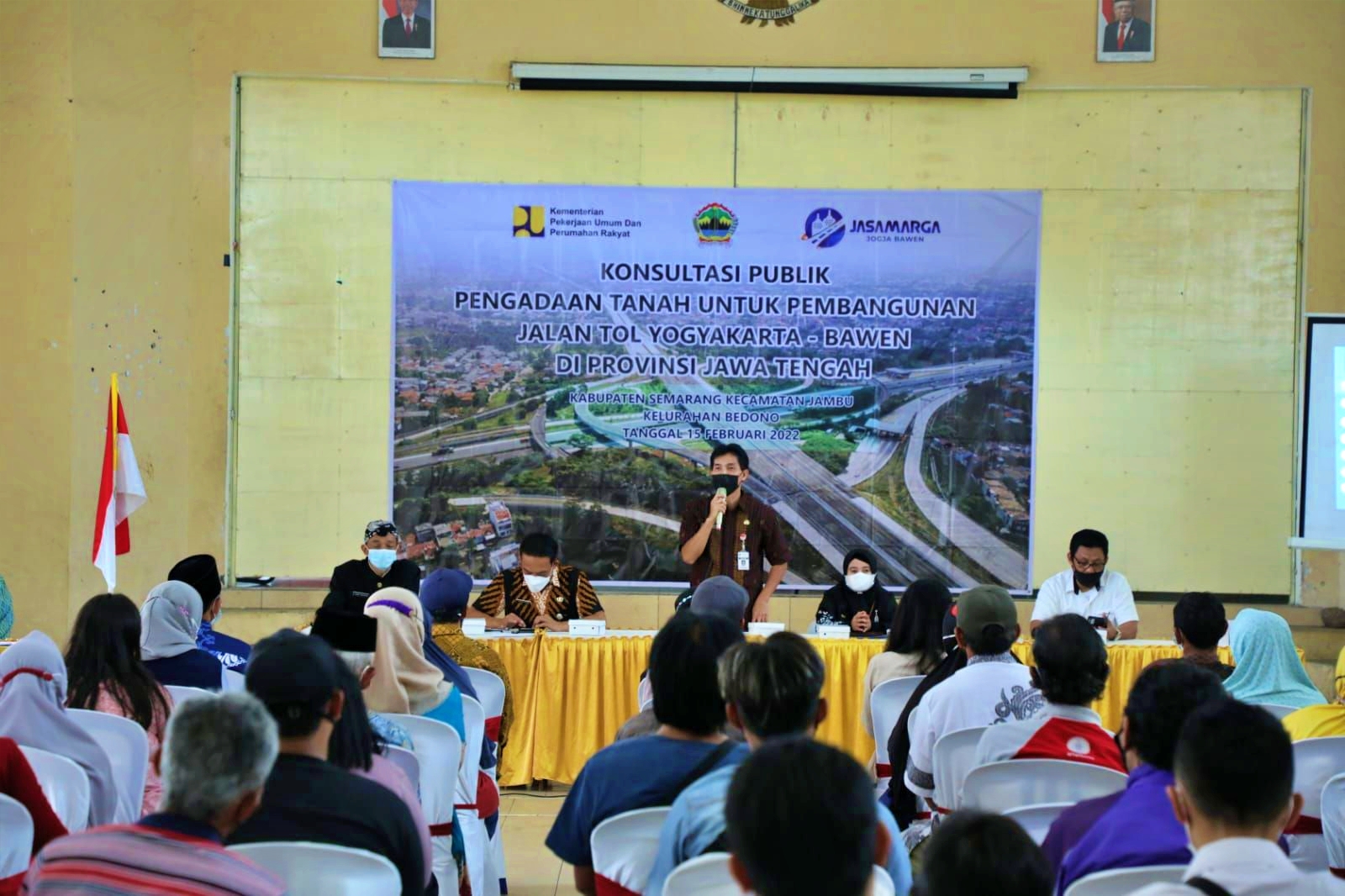 Konsultsi Publik Jalan tol Bawen yogyakarta di Semarang