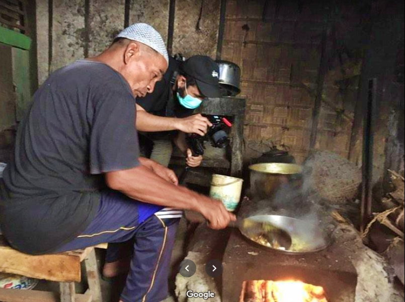 Proses pemasakan Tongseng Kepala Kambing Pak Din Muntilan Magelang_Foto Googel Map