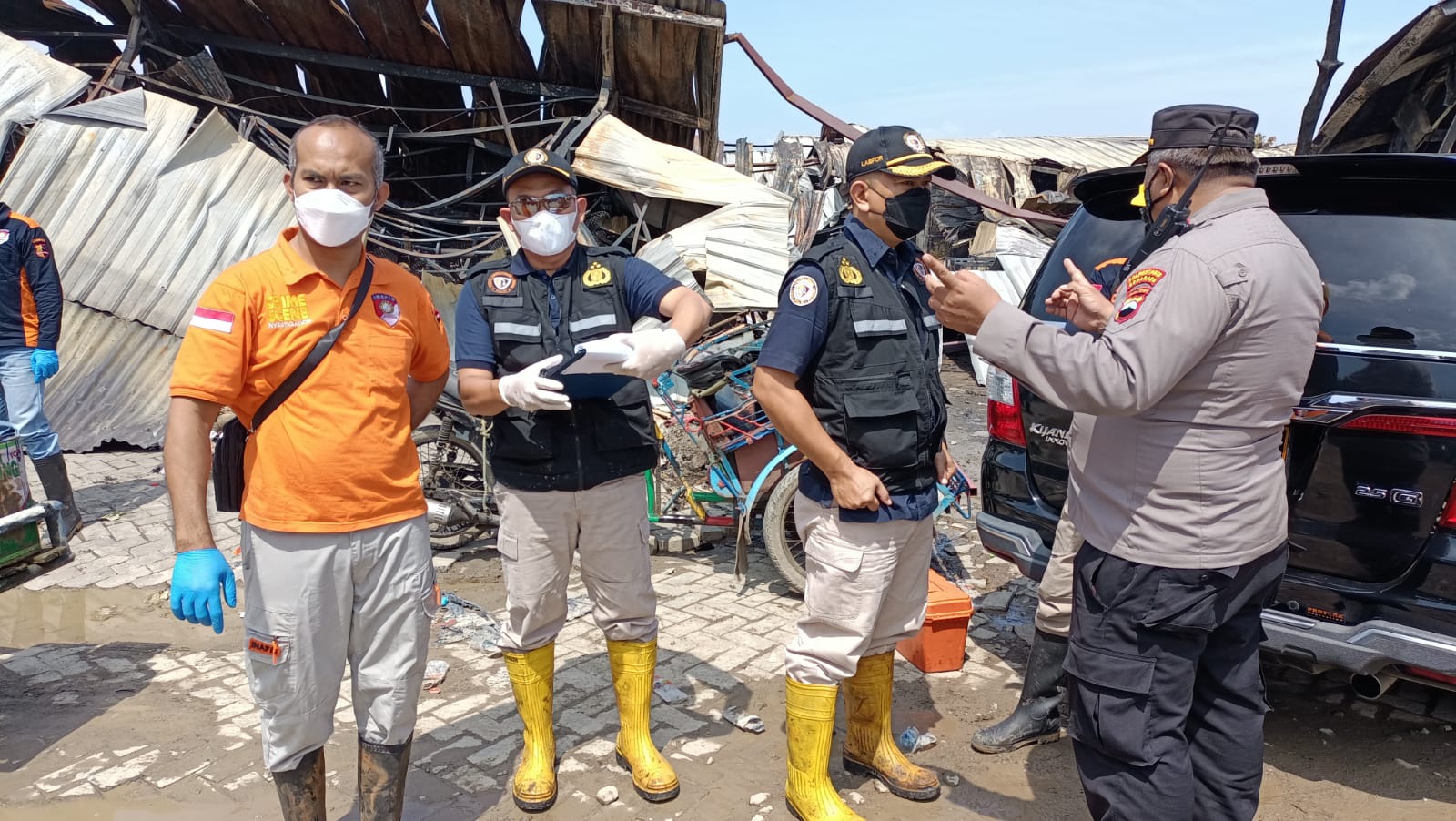 Selidiki Penyebab Kebakaran di Relokasi Pasar Johar Semarang, Polda Jateng Terjunkan Tim Labfor
