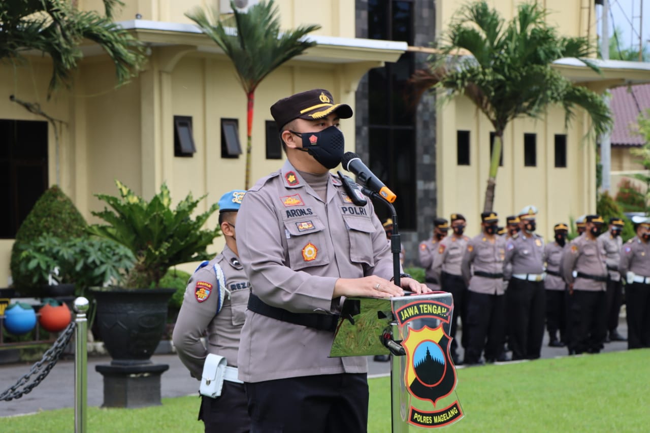 Wakapolres Magelang Meminta Anggota Fokus Tugas Pokok
