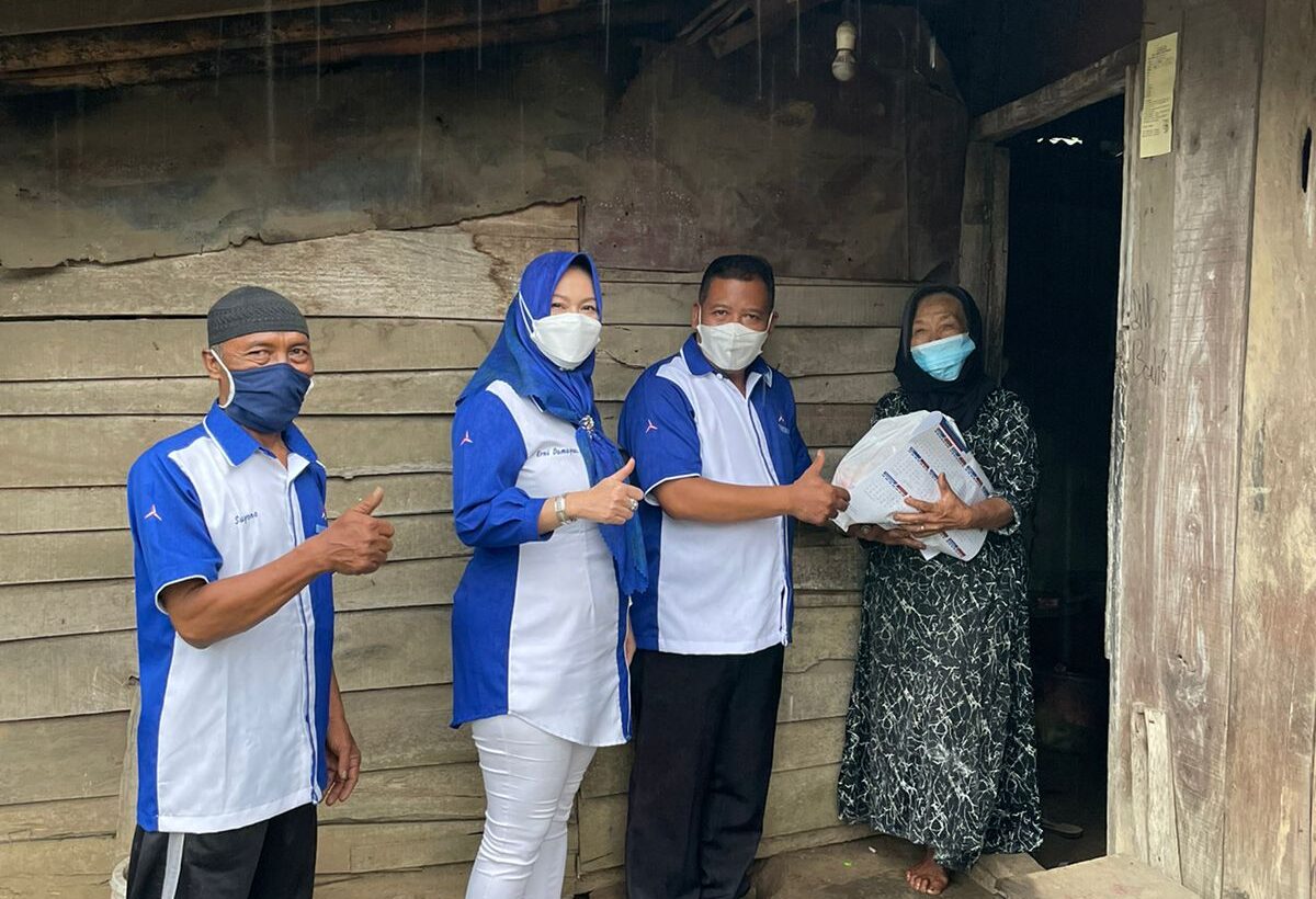 Peduli Sesama, DPC Partai Demokrat Kabupaten Magelang Gelar Baksos