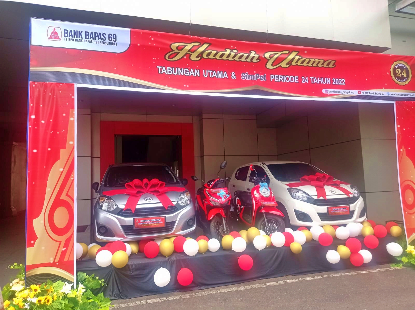 Hadiah undian Bank Bapas 69 Magelang