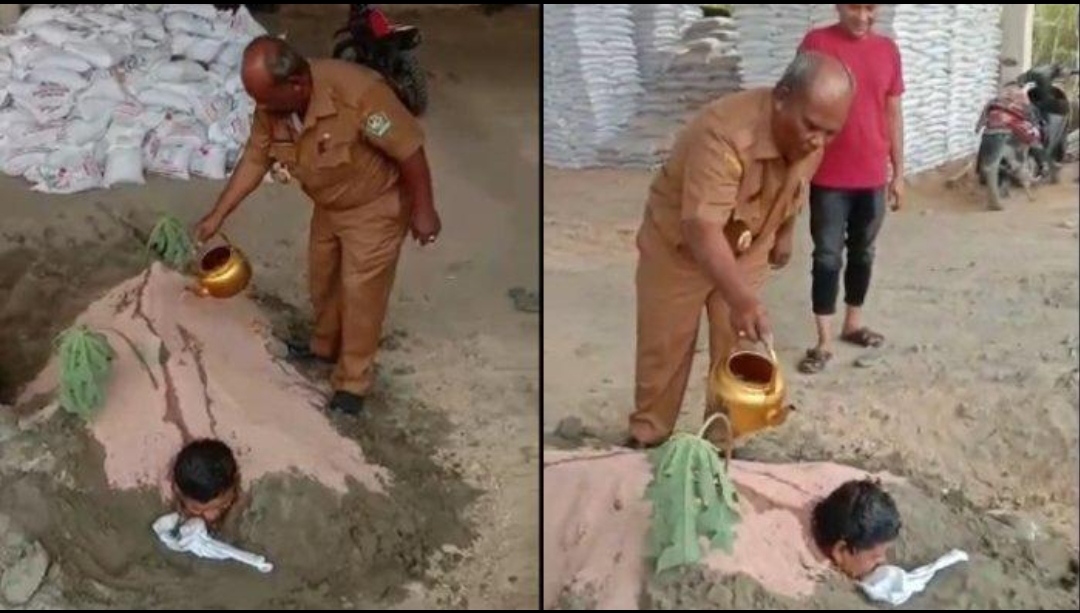 Kembali Viral !! Bupati Satu ini Mengobati Pasien Dengan Dikubur Dalam Tanah