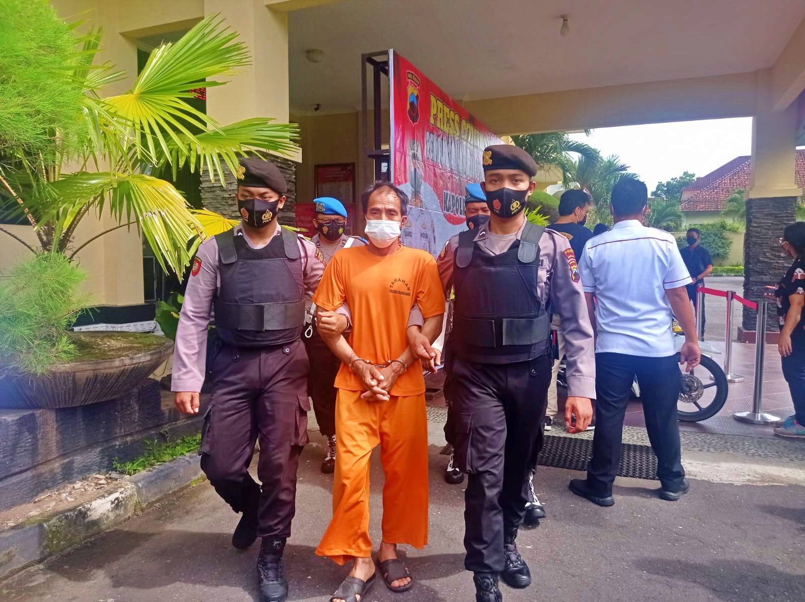 MB pelaku pembunuhan wanita di Sungai Balong Tegalrejo Magelang