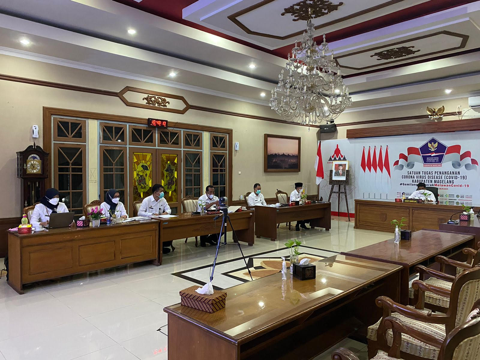 Paparan Pembahasan Raperda Tingkat DPRD Masa Sidang I termasuk permodalan PDAM