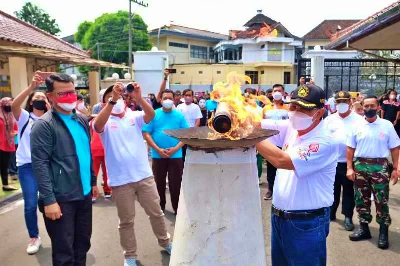 Pembukaan Pesonas 2022 bagi peserta berkebutuhan khusus atau disabilitas