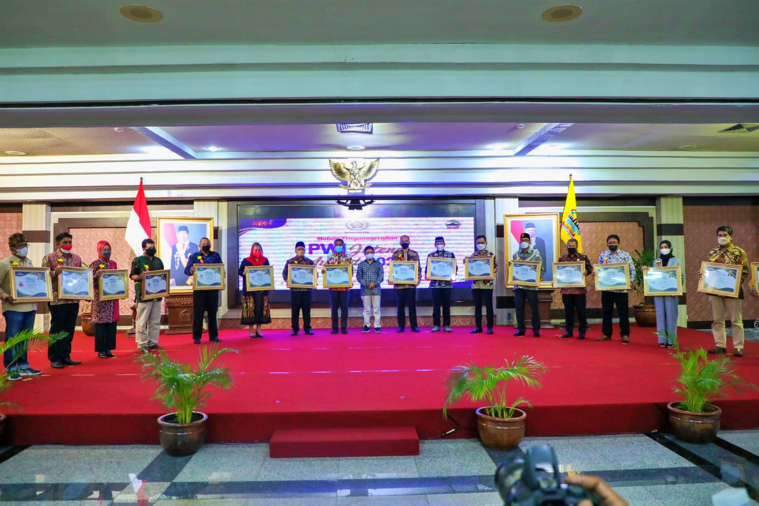 Penghargaan oleh PWI Jateng