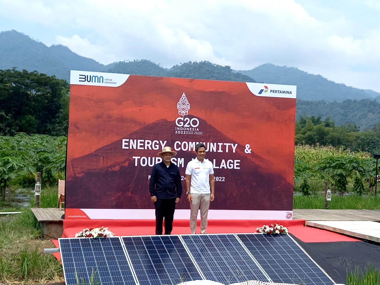 Delegasi G20 Kunjungi Balkondes Karangrejo Magelang