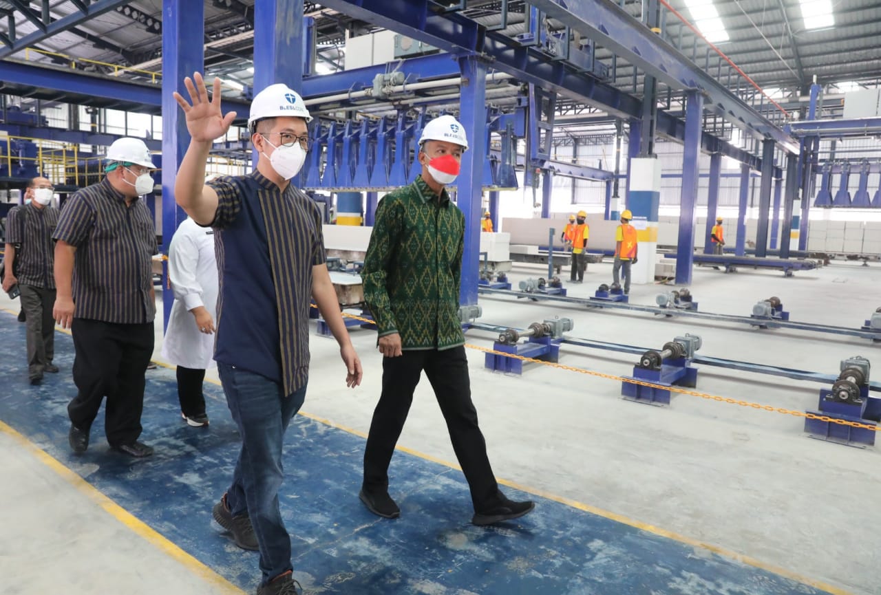 Mengagumi Sosok Ganjar, CEO Blesscon Ingin Terus Berinvestasi di Jateng