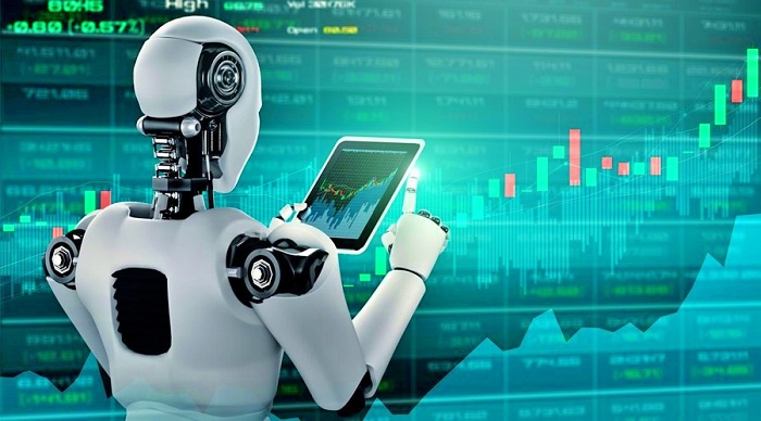 ilustrasi Robot tranding