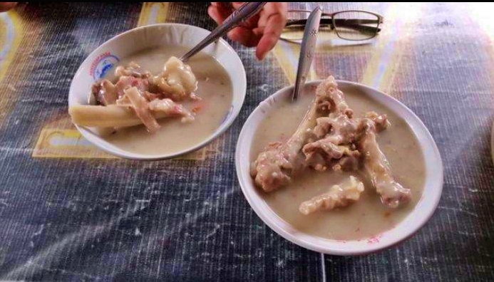 Bubur Blendrang kuliner khas Muntilan Magelang