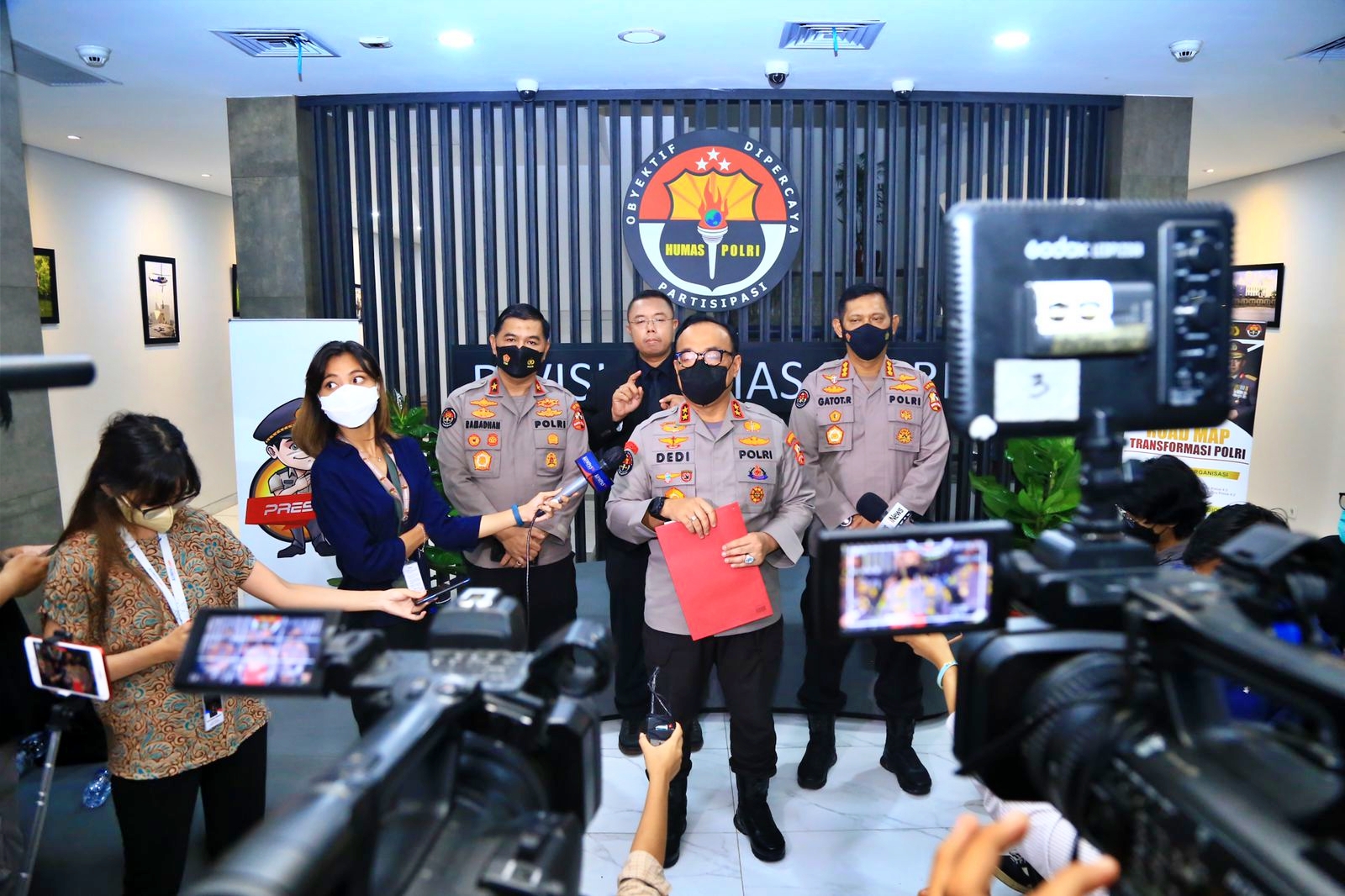 Respon Polri Masuk Tiga Besar Lembaga Negara Dipercaya Publik