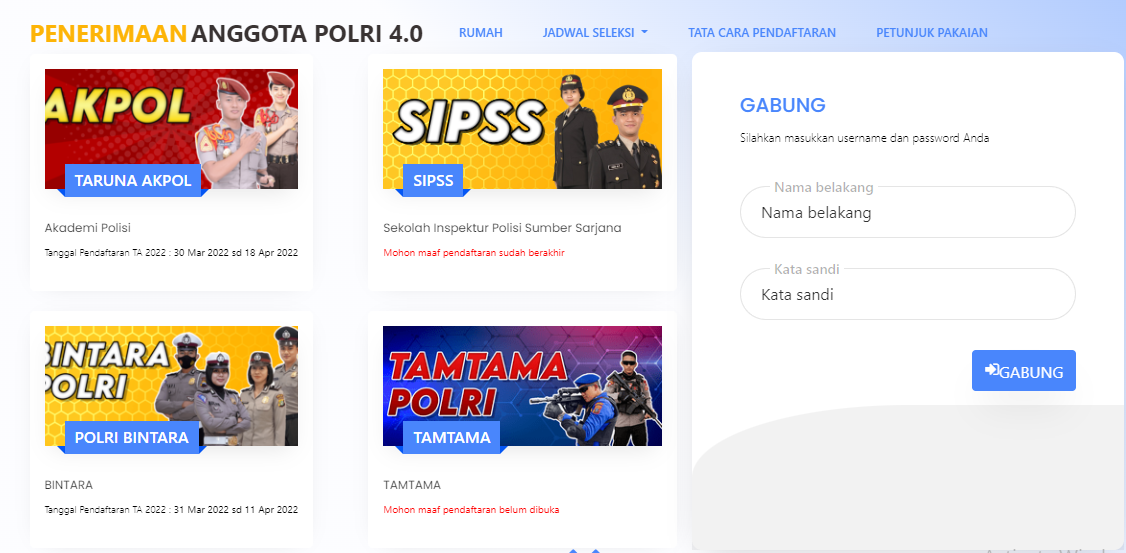 Polri Buka Penerimaan Bintara Polri 2022, Berikut Syarat Pendaftarannya
