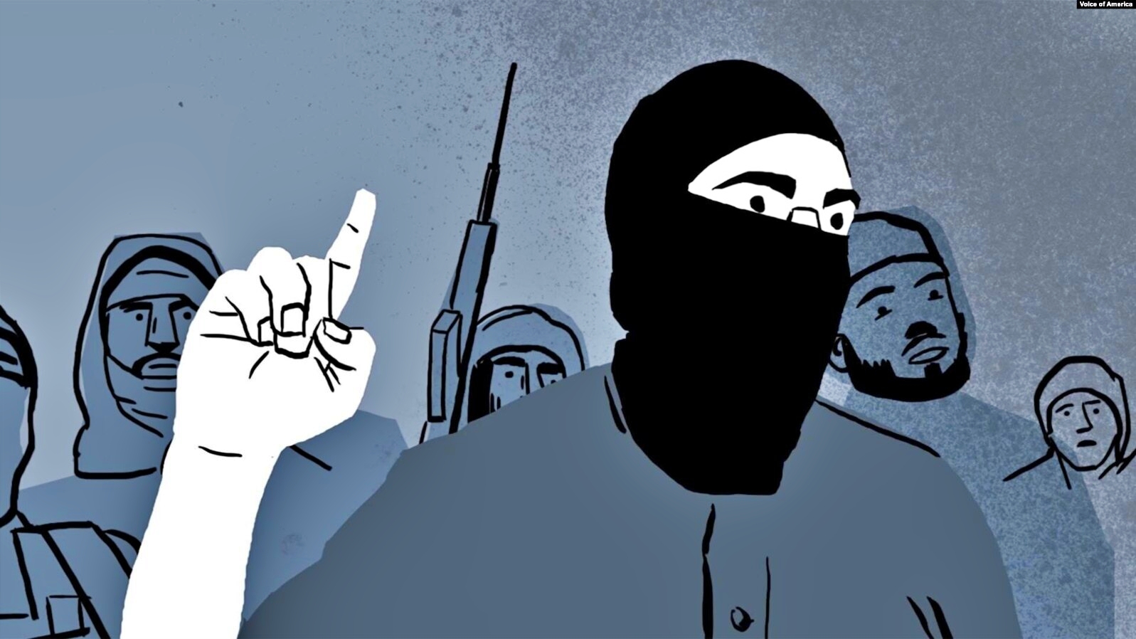 ilustrasi teroris ISIS Suriah disebut BNPT