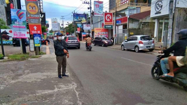 Lokasi penusukan di daerah Seturan yang akibatkan dua orang tewas di Jogja