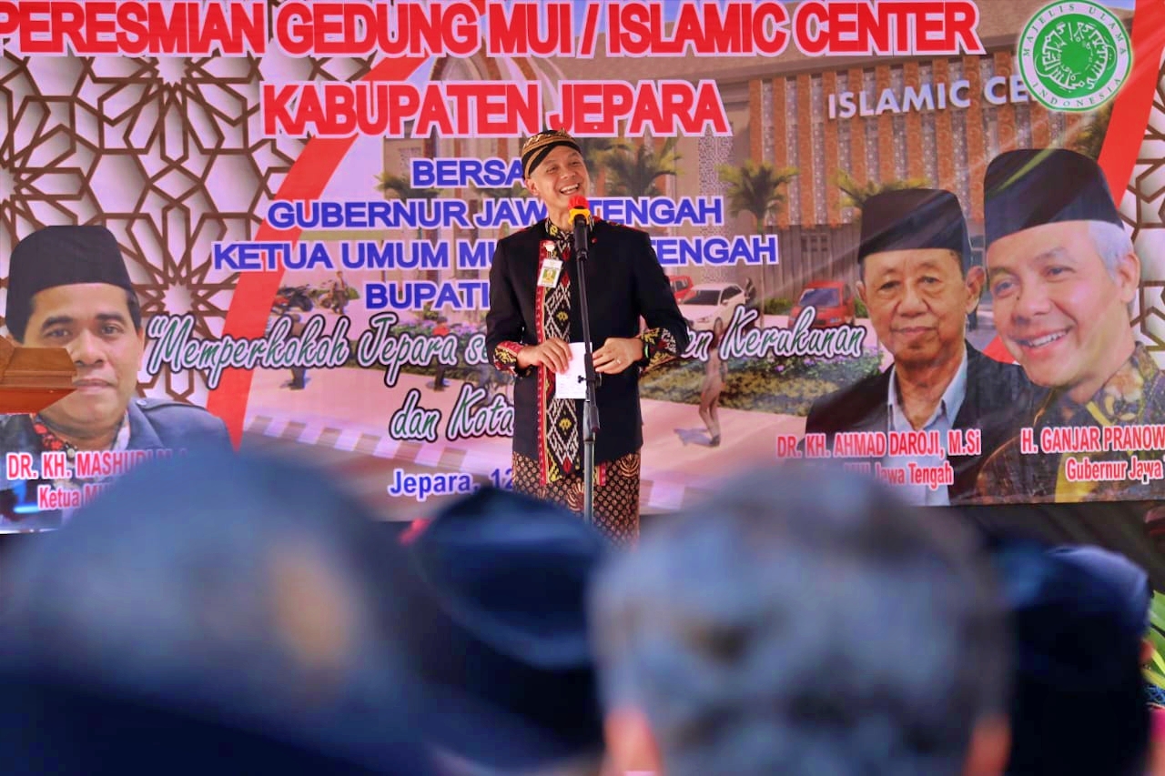 Peresmian Gedung Islamic Center Kabupaten Jepara oleh Ganjar Pranowo_Foto Ihr