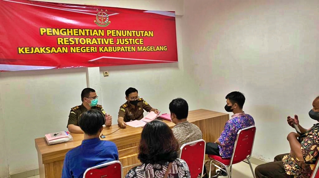 Proses restorative justice Kejaksaan Negeri Kabupaten Magelang kasus penganiayaan
