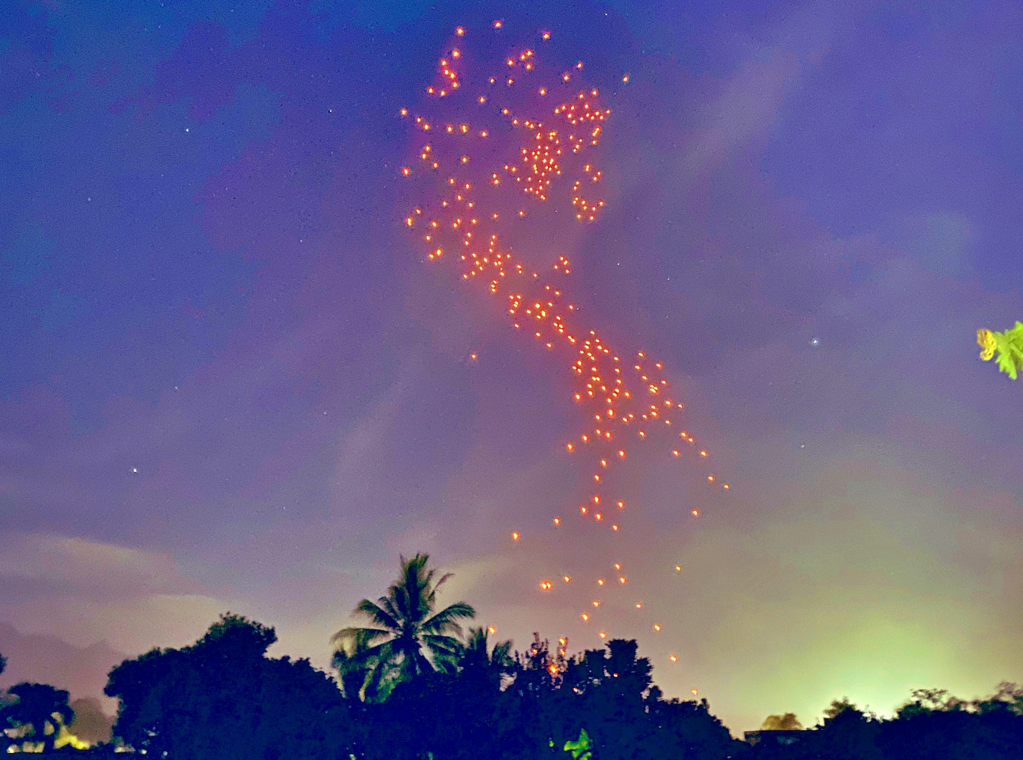 Ribuan Lampion Waisak diterbangkan dari area Candi Borobudur