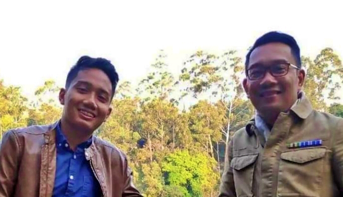 Ridwan Kamil dan anaknya