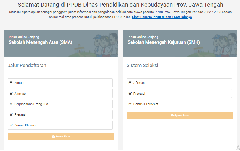 Perhatikan! Ini 3 Hal Baru yang Diterapkan pada PPDB SMA dan SMK di Jateng 2022
