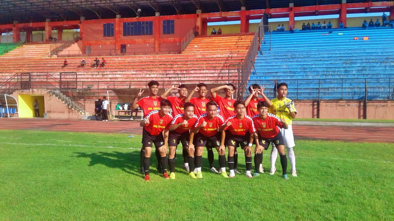 Tim Sepak Bola Kabupaten Magelang dalam POPDA Tingkat Eks Kedu 2022