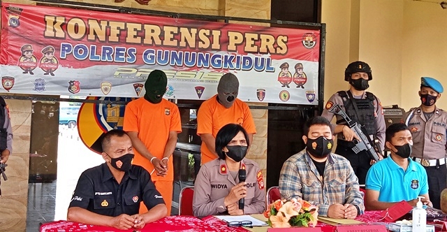 Warga asal Mungkid Magelang sewa mobil terus curi tabung gas melon di Gunungkidul