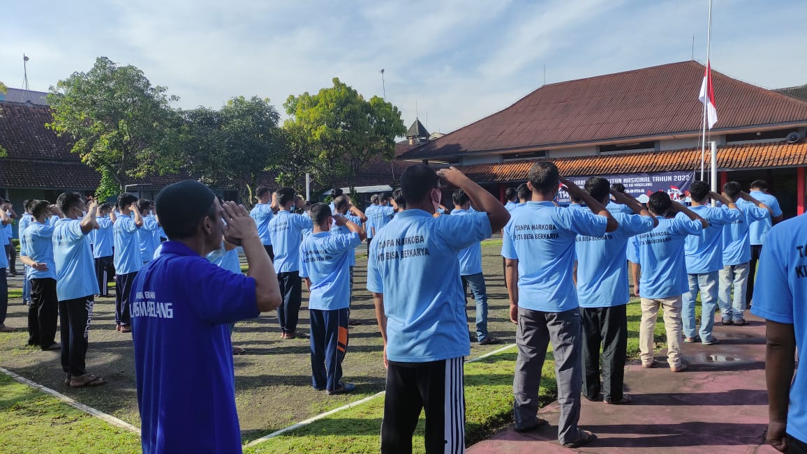 Lapas Kelas IIA Magelang Gelar Upacara Peringati Harkitnas ke-114