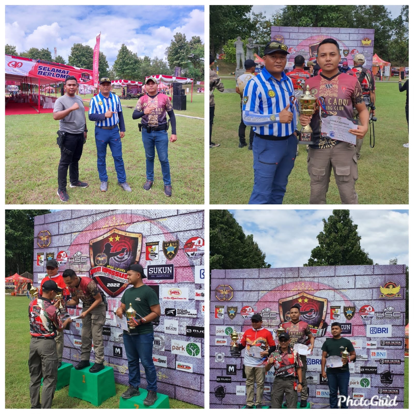 Personel Ditsamapta Polda Jateng Juara 1 Reaksi Terbuka Piala Danjen Kopassus 2022