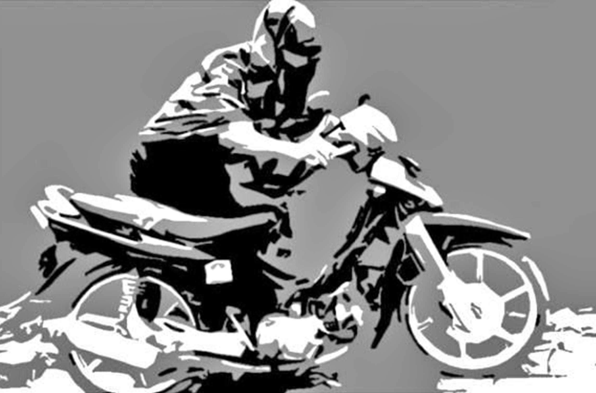 ilustrasi Curanmor atau pencurian sepeda motor