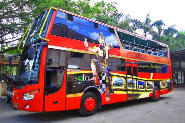 Bus Doubel Decker Bus Werkudara Solo