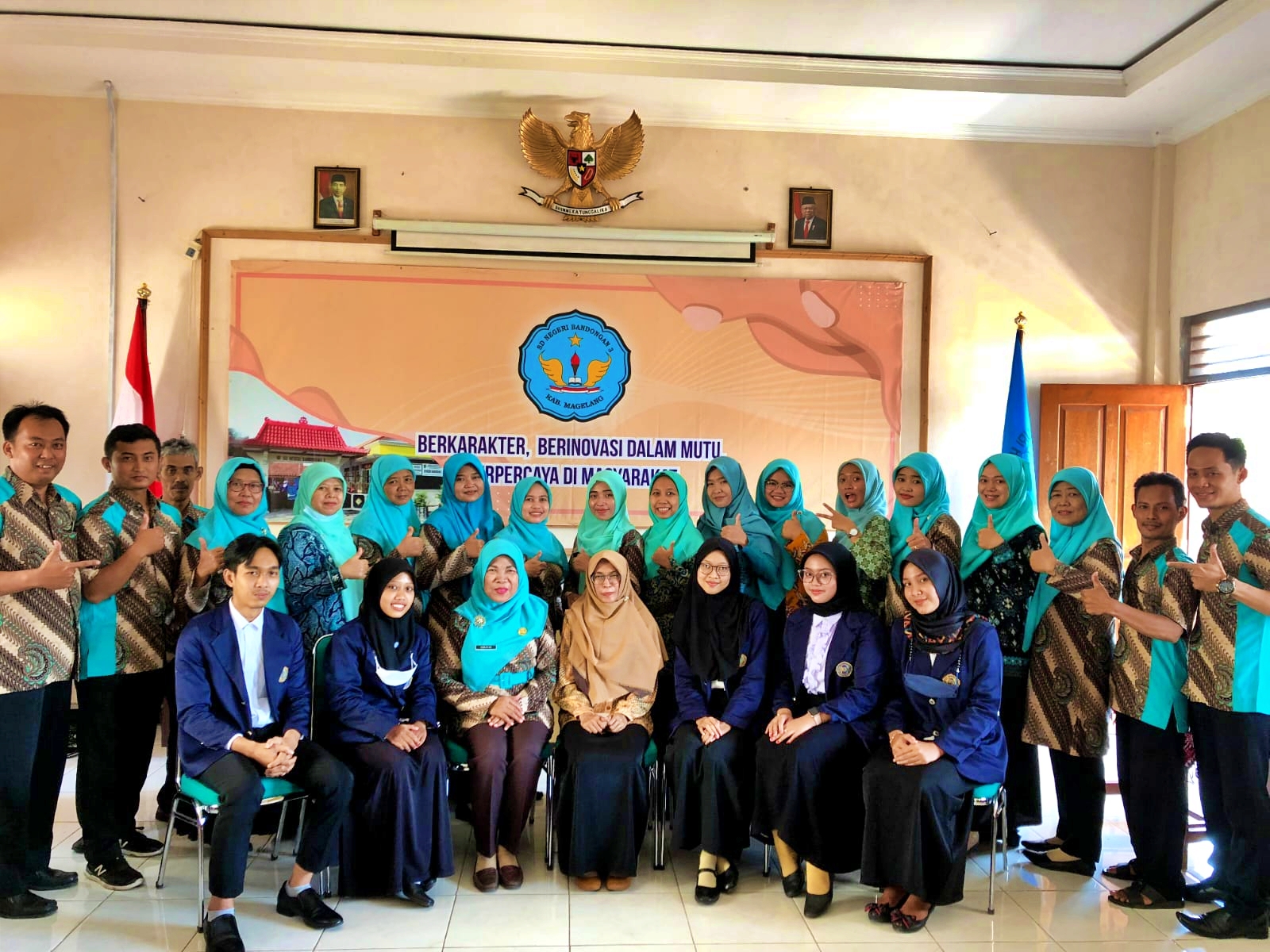 Mahasiswa UNIMMA PLP di SDN Bandongan 3