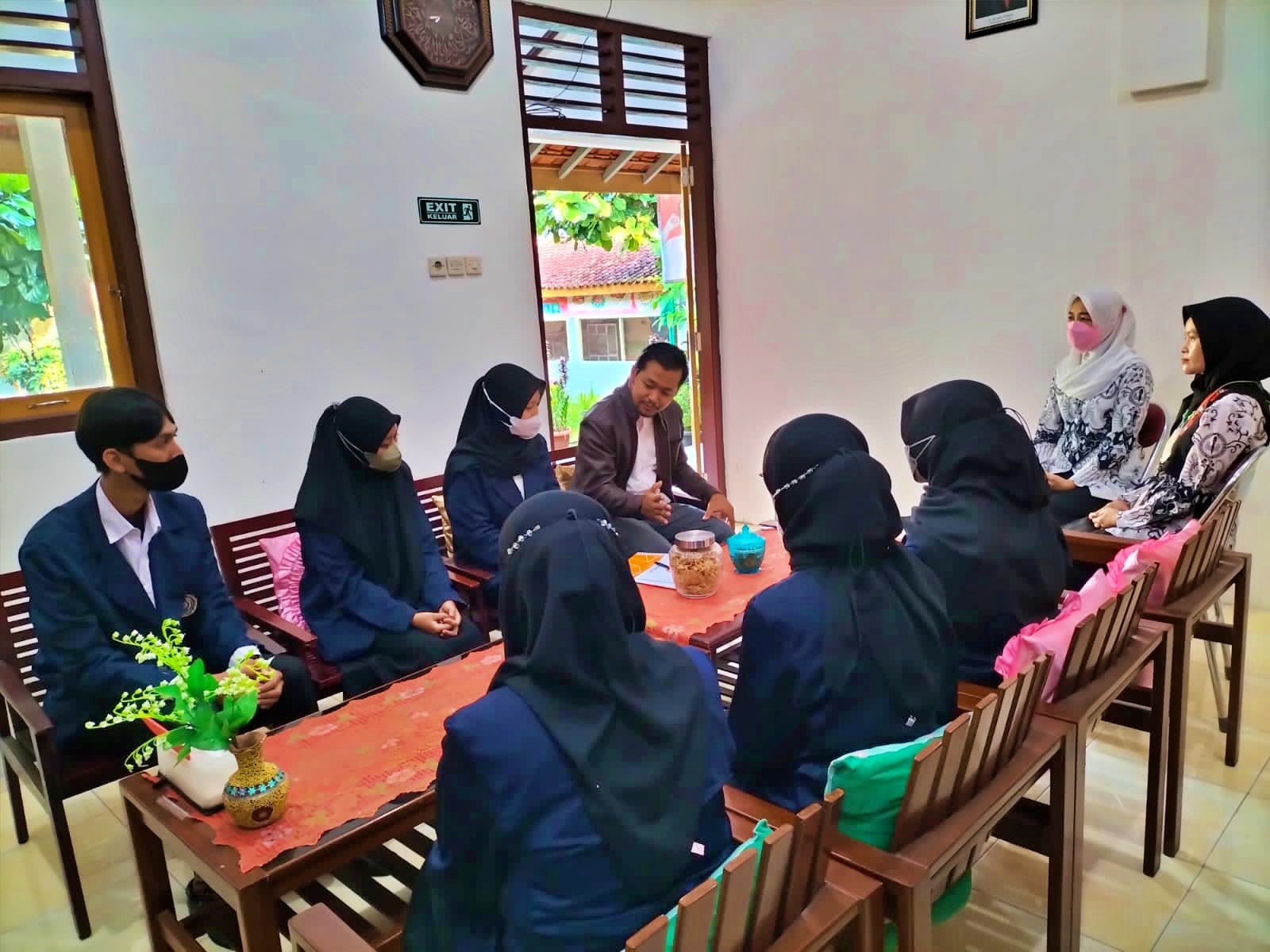 Mahasiswa UNIMMA saat hendak PLP di SDN Muntilan