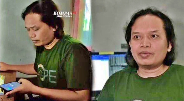 Pemuda Bantul pengelola server dikira pengangguran_Foto tangkapan layar video kompas tv