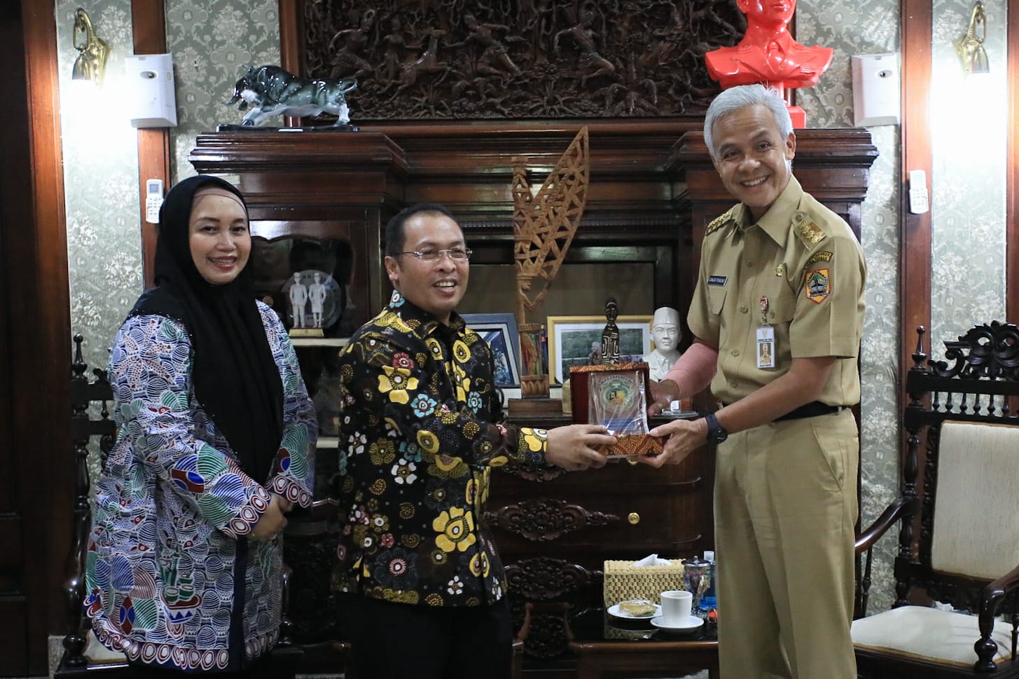 Bupati Mukomuko Temui Gubernur Ganjar, Ini yang Dibahas