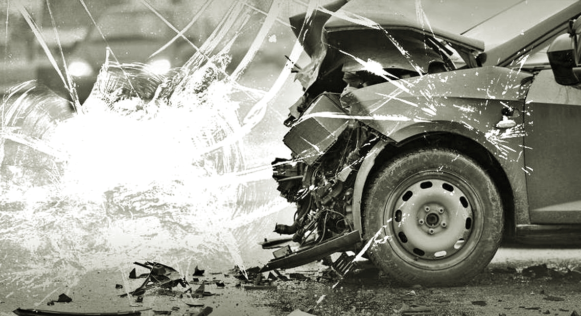 ilustrasi kecelakaan sepeda motor